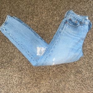 Levi’s wedgie jeans